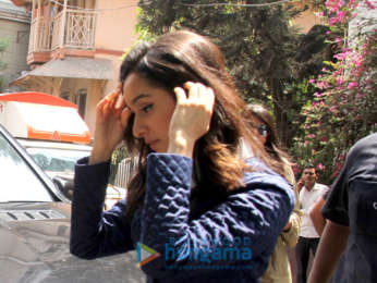 Shraddha Kapoor spotted at Pali Villege Cafe in Bandra