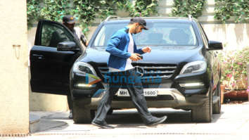 Sidharth Malhotra, Daisy Shah and Aditya Roy Kapur snapped outside the gym