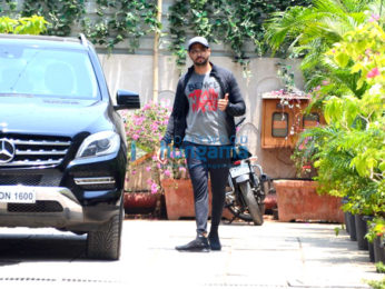 Sidharth Malhotra spotted at gym in Bandra