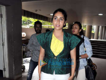 Singer Neha Bhasin snapped at Mumbai airport as she returns from Goa