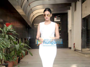 Sonal Chauhan spotted after her gym session in Bandra