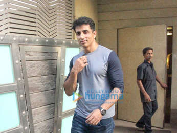Sonu Sood spotted in Bandra