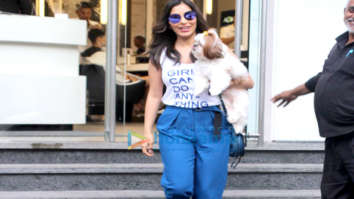 Sophie Choudry spotted at Dessange salon in Bandra