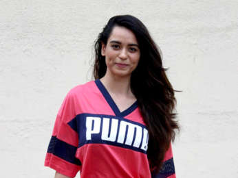Soundarya Sharma spotted at a post workout session in Andheri