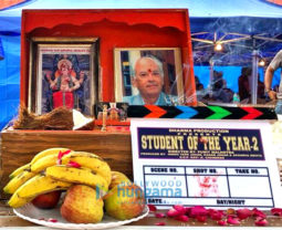 On The Sets Of The Movie Student Of The Year 2