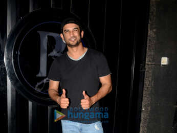 Sushant Singh Rajput snapped in Juhu