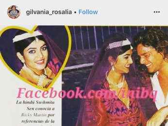 Sushmita Sen shares old companion Ricky Martin’s throwback snap, gets nostalgic about their CRAZY life Sushmita Sen shares old companion Ricky Martin’s throwback snap, gets nostalgic about their CRAZY life