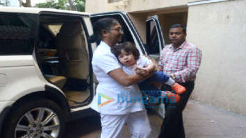 Taimur Ali Khan snapped in Bandra