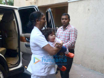 Taimur Ali Khan snapped in Bandra