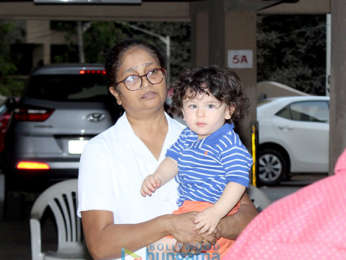 Taimur Ali Khan snapped in Bandra