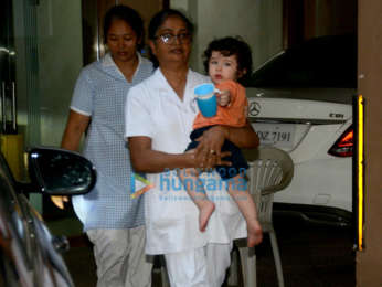 Taimur Ali Khan snapped in Bandra