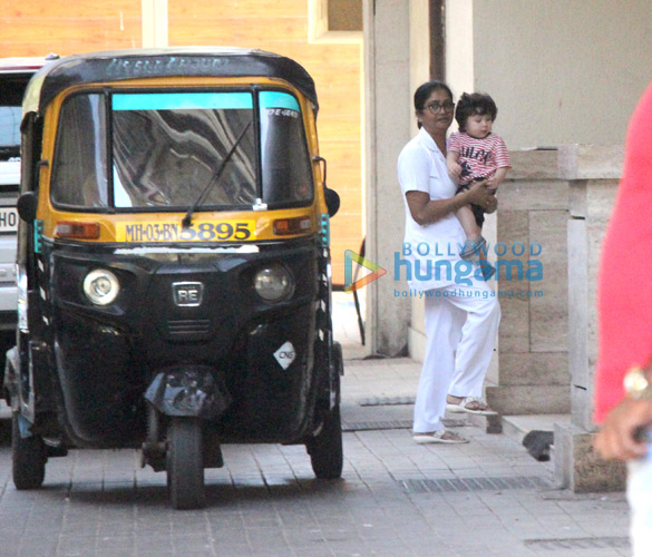 Taimur Ali Khan spotted at Amrita Arora’s house Taimur Ali Khan spotted at Amrita Arora’s house