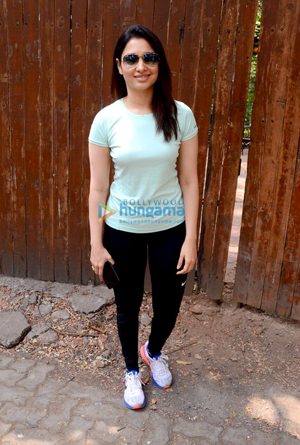 tamanna bhatia spotted at dance rehersal in bandra 1