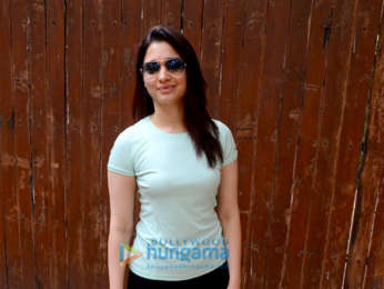 Tamannaah Bhatia spotted at dance rehersal in Bandra