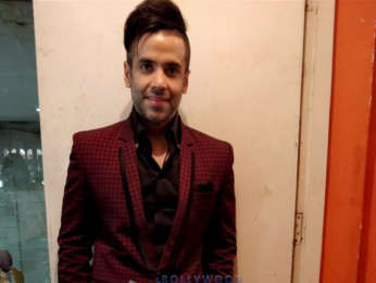 Tusshar Kapoor snapped unveiling the latest issue of a Health & Nutrition magazine