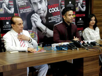Tusshar Kapoor snapped unveiling the latest issue of a Health & Nutrition magazine