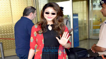 Urvashi Rautela, Abhishek Bachchan, Seema Khan and others snapped at the airport