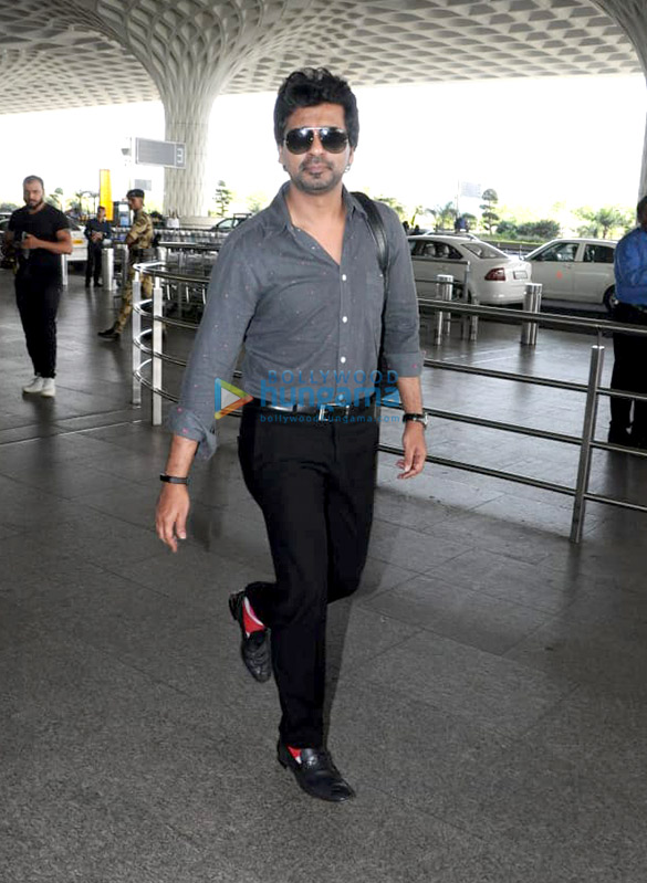 urvashi rautela sahil khan seema khan and nikhil dwivedi snapped at the airport 5