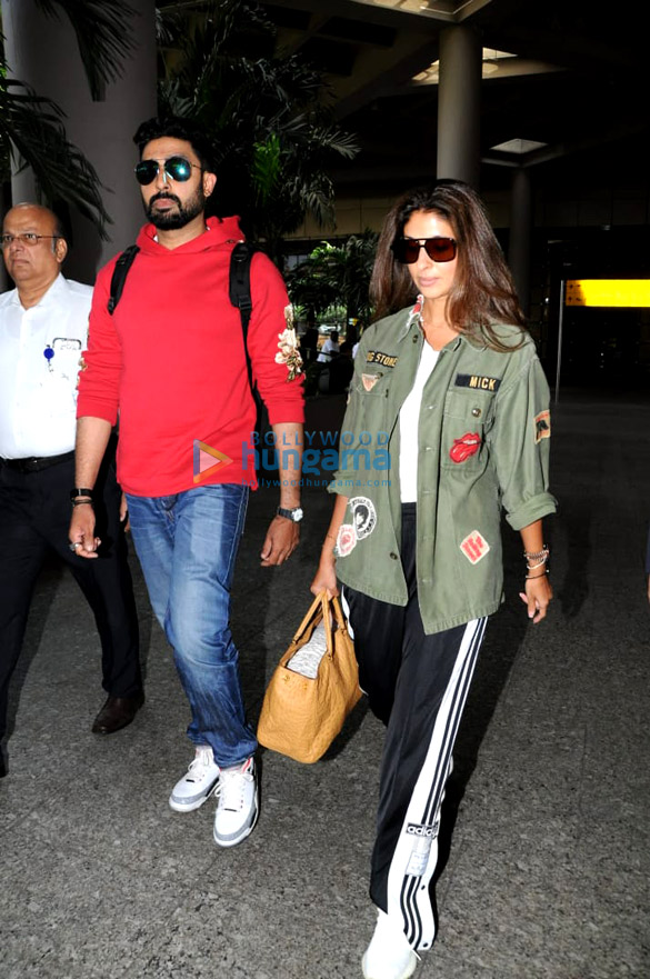 urvashi rautela sahil khan seema khan and nikhil dwivedi snapped at the airport 7