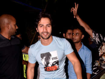 Varun Dhawan and Banita Sandhu snapped at PVR, Juhu