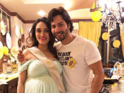 Varun Dhawan shares a lovely picture with sister-in-law Jaanvi Desai from her baby shower