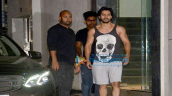 Varun Dhawan snapped outside the gym in Khar