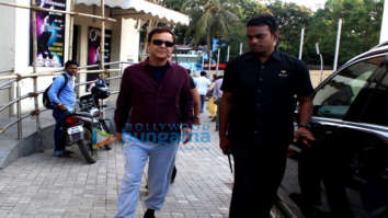 Vidhu Vinod Chopra spotted with his family at PVR, Juhu