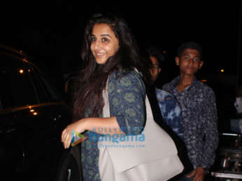 Vidya Balan spotted at Nut Craker restaurant in Bandra