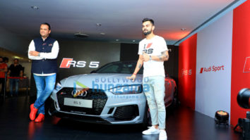 Virat Kohli snapped launching the second generation of the Audi RS5 Coupe