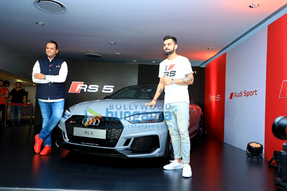 virat kohli snapped launching the second generation of the audi rs5 coupe 2