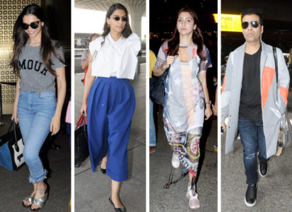 Weekly Airport Style: Deepika Padukone, Ranveer Singh, Anushka Sharma,  Sonam Kapoor, Kareena Kapoor Khan, Alia Bhatt, Ranbir Kapoor impart style  lessons! : Bollywood News - Bollywood Hungama