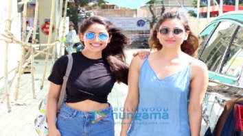 Yami Gautam with her sister and Poonam Sinha spotted at PVR in Juhu