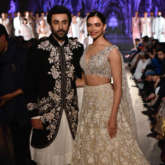 TAMASHA GALORE as Deepika Padukone and Ranbir Kapoor turn showstoppers for Manish Malhotra at Mijwan Fashion Show 2018!