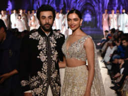 TAMASHA GALORE as Deepika Padukone and Ranbir Kapoor turn showstoppers for Manish Malhotra at Mijwan Fashion Show 2018!