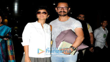 Aamir Khan, Kiran Rao and others snapped at the airport