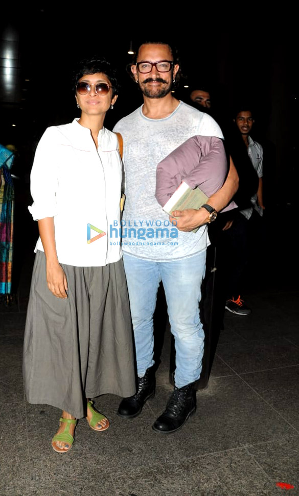aamir khan kiran rao and others snapped at the airport 6