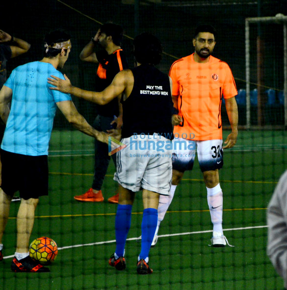 abhishek bachchan ishaan katter and others snapped at the football ground in bandra 4
