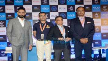Abhishek Bachchan snapped at Pro Kabaddi  League press conference
