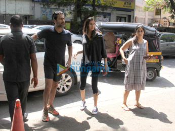 Abhishek Kapoor snapped with wife in Bandra