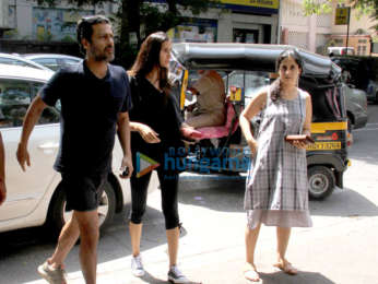 Abhishek Kapoor snapped with wife in Bandra