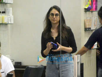 Aditi Rao Hydari snapped at Zido salon in Bandra