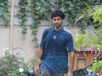 Aditya Roy Kapur snapped post his gym session
