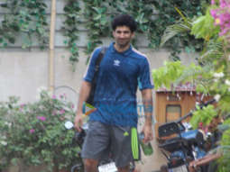 Aditya Roy Kapur snapped post his gym session