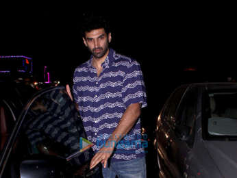 Aditya Roy Kapur spotted at Indigo in Bandra