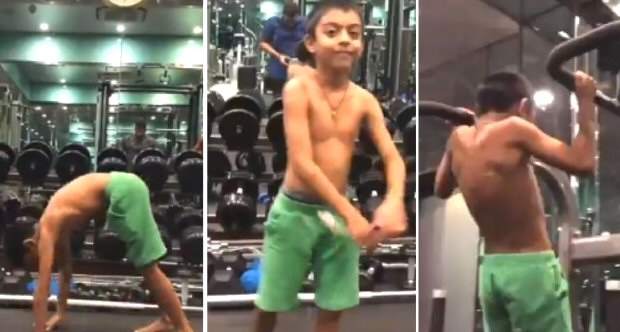 Ajay Devgns Son Yug Takes Up The Fitness Challenge And It Has Left Us Completely Impressed 5876