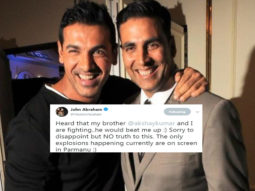Akshay Kumar and John Abraham add more ‘GARAM MASALA’ to their alleged fight with their tweets
