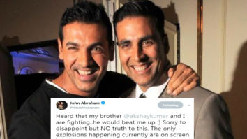 Akshay Kumar and John Abraham add more ‘GARAM MASALA’ to their alleged fight with their tweets
