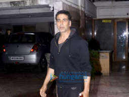 Akshay Kumar and Twinkle Khanna snapped at Ritesh Sidhwani’s office