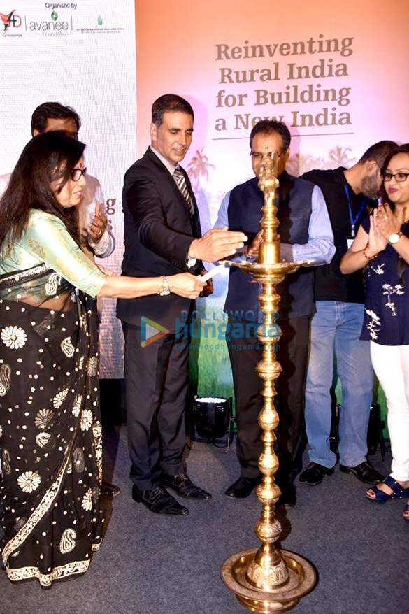Akshay Kumar attends the New India Conclave Akshay Kumar attends the New India Conclave