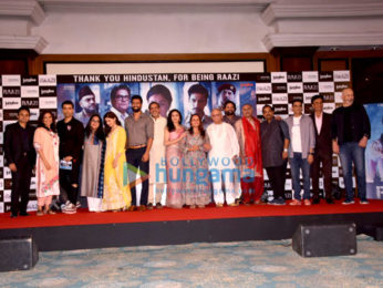 Alia Bhatt, Meghna Gulzar and others attend Raazi success press meet